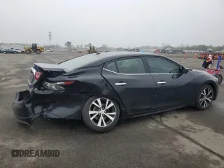 2017 Nissan Maxima S z VIN 1N4AA6AP3HC445820, wystawiony jako Copart lot #49658455 z przebiegiem 92 995 mil mil oraz Szkoda całkowita • Salvage title. Historia ofert i sprzedaży dostępna na DreamBid. Obrazek 3.