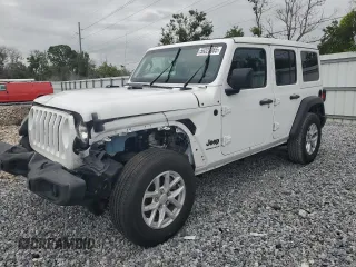 2023 Jeep Wrangler Willys with VIN 1C4HJXDN8PW625204, listed as a Copart auction lot 59328065 with 18,116 mi miles and Salvage title. Bid and sale history available at DreamBid. Image 1.