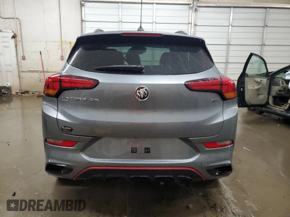 2022 Buick Encore GX Select with VIN KL4MMESL0NB010639, listed as a Copart auction lot 50519145 with 34,745 mi miles and Salvage title. Bid and sale history available at DreamBid. Image 6.