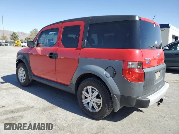2006 Honda Element EX with VIN 5J6YH286X6L004459, listed as a Copart auction lot 55091275 with 110,164 mi miles and Salvage Title. Bid and sale history available at DreamBid. Image 2.