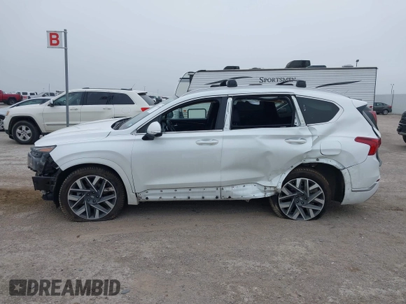 2022 Hyundai Santa Fe Calligraphy with VIN 5NMS54AL6NH471037, listed as a IAAI auction lot 42326726 with 40,278 mi miles and . Bid and sale history available at DreamBid. Image 15.
