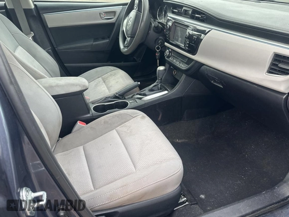 2014 Toyota Corolla L z VIN 2T1BURHE6EC077048, wystawiony jako Copart lot #62062695 z przebiegiem 199 669 mil mil oraz Czysty tytuł • Clean title. Historia ofert i sprzedaży dostępna na DreamBid. Obrazek 5.