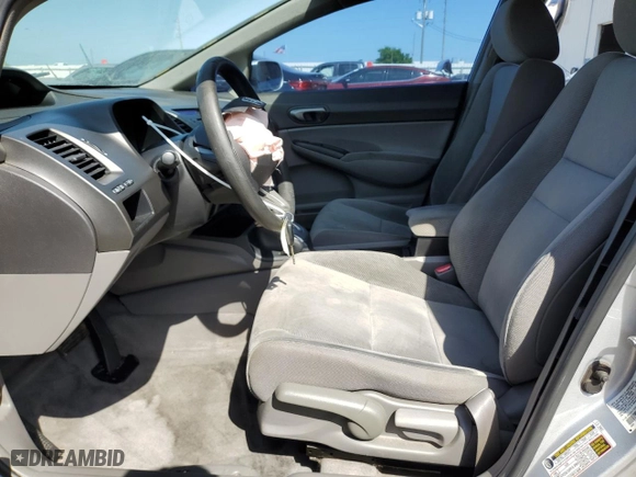 2011 Honda Civic Sdn LX with VIN 2HGFA1F5XBH532436, listed as a Copart auction lot 51428925 with 146,876 mi miles and Salvage Title. Bid and sale history available at carsss.com. Image 7.