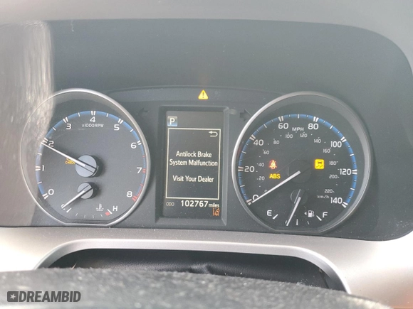 2017 Toyota RAV4 XLE with VIN JTMRFREV6HJ107218, listed as a Copart auction lot 48876095 with 102,767 mi miles and Salvage Title. Bid and sale history available at carsss.com. Image 9.