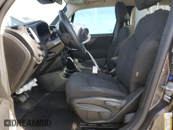 2020 Jeep Renegade Latitude z VIN ZACNJBBB8LPL33572, wystawiony jako Copart lot #60531795 z przebiegiem 78 528 mil mil oraz Szkoda całkowita • Salvage title. Historia ofert i sprzedaży dostępna na DreamBid. Obrazek 7.