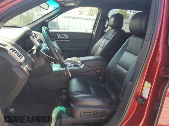 2013 Ford Explorer XLT with VIN 1FM5K7D86DGA55344, listed as a Copart auction lot 54362225 with 186,869 mi miles and Salvage Title. Bid and sale history available at DreamBid. Image 7.