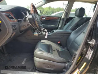 2015 Hyundai Equus Signature with VIN KMHGH4JH5FU094120, listed as a Copart auction lot 63238345 with 103,658 mi miles and Salvage title. Bid and sale history available at DreamBid. Image 7.