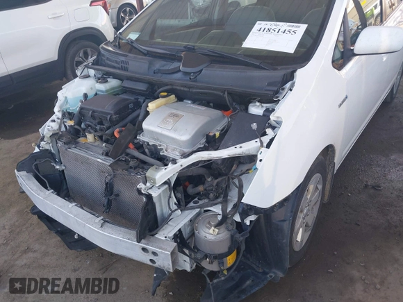 2009 Toyota Prius with VIN JTDKB20U297875540, listed as a IAAI auction lot 41851455 with 183,251 mi miles and . Bid and sale history available at carsss.com. Image 6.