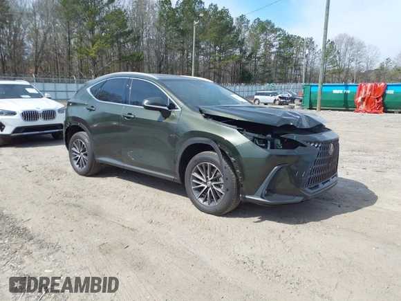 2024 Lexus NX 250 Premium z VIN 2T2GDCAZ1RC015929, wystawiony jako IAAI lot #41686646 z przebiegiem 27 898 mil mil oraz . Historia ofert i sprzedaży dostępna na DreamBid. Obrazek 1.