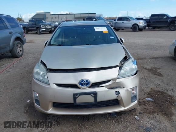 2011 Toyota Prius I with VIN JTDKN3DU6B0312108, listed as a IAAI auction lot 41118894 with Not Provided miles and . Bid and sale history available at DreamBid. Image 12.