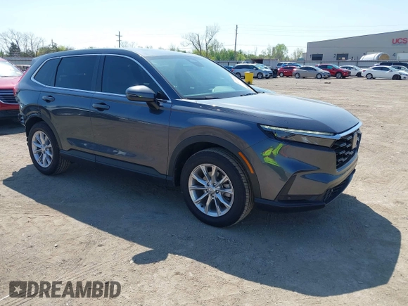 2025 Honda CR-V EX-L with VIN 2HKRS4H73SH401803, listed as a IAAI auction lot 41973265 with 13,588 mi miles and . Bid and sale history available at DreamBid. Image 1.