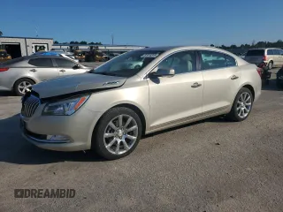 2014 Buick LaCrosse Leather с VIN 1G4GB5G35EF128515, выставлен на аукционе Copart как лот 61614315 с пробегом 70 871 миль миль и Списание • Salvage title. История ставок и продаж доступна на DreamBid. Изображение 1.