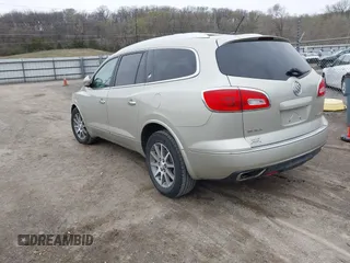 2014 Buick Enclave Leather with VIN 5GAKRBKD3EJ262561, listed as a IAAI auction lot 41972245 with 225,583 mi miles and . Bid and sale history available at DreamBid. Image 3.