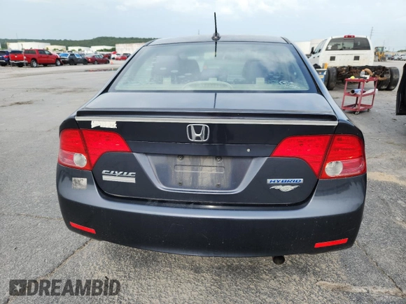 2007 Honda Civic with VIN JHMFA36277S001807, listed as a Copart auction lot 63754725 with 278,095 mi miles and Clean title. Bid and sale history available at DreamBid. Image 6.