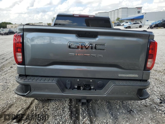 2020 GMC Sierra 1500 Elevation with VIN 3GTP8CEDXLG429702, listed as a Copart auction lot 50193485 with 30,797 mi miles and Salvage Title. Bid and sale history available at DreamBid. Image 6.