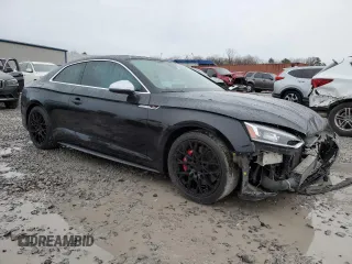 2018 Audi S5 Prestige z VIN WAUR4AF5XJA045654, wystawiony jako Copart lot #88883275 z przebiegiem 107 643 mil mil oraz Szkoda całkowita • Salvage title. Historia ofert i sprzedaży dostępna na DreamBid. Obrazek 4.
