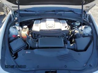 2014 Cadillac CTS Vsport Premium RWD z VIN 1G6AV5S8XE0185013, wystawiony jako Copart lot #82293654 z przebiegiem Nie podano mil oraz Szkoda całkowita • Salvage title. Historia ofert i sprzedaży dostępna na DreamBid. Obrazek 11.