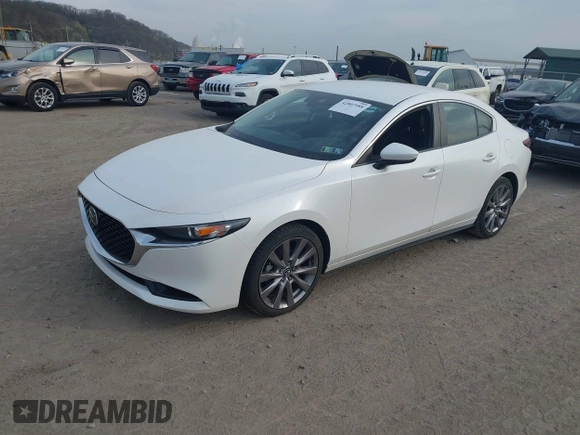 2019 Mazda 3 Preferred with VIN 3MZBPADL4KM106317, listed as a IAAI auction lot 42007588 with 45,470 mi miles and . Bid and sale history available at DreamBid. Image 17.
