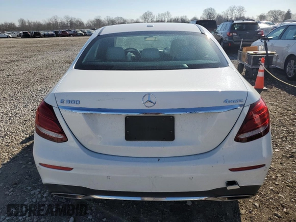 2017 Mercedes-Benz E-Class E 300 Luxury with VIN WDDZF4KB8HA179508, listed as a Copart auction lot 50572595 with 81,635 mi miles and Salvage Title. Bid and sale history available at carsss.com. Image 6.