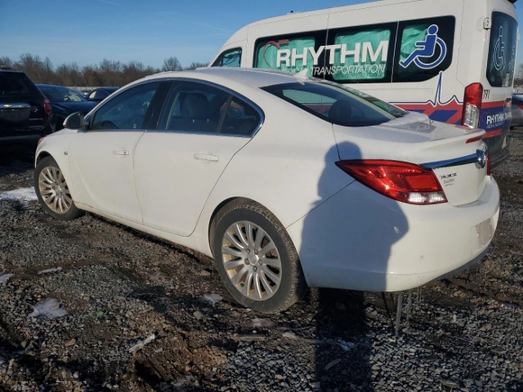 2011 Buick Regal CXL RL2 with VIN W04GP5EC6B1007133, listed as a Copart auction lot 85825334 with 217,408 mi miles and Clean Title. Bid and sale history available at carsss.com. Image 2.