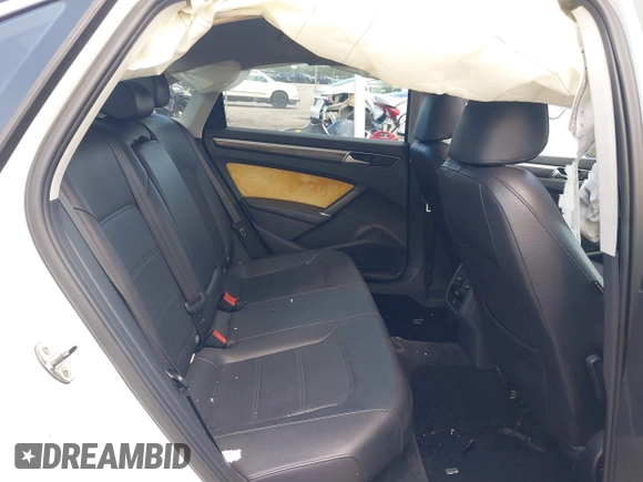 2016 Volkswagen Passat SE with VIN 1VWBS7A35GC036910, listed as a IAAI auction lot 41987411 with 108,250 mi miles and . Bid and sale history available at DreamBid. Image 8.