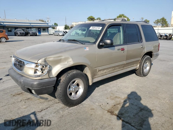 2000 Ford Explorer XLT with VIN 1FMZU73X6YZC45028, listed as a Copart auction lot 75051274 with 209,804 mi miles and Salvage Title. Bid and sale history available at DreamBid. Image 1.