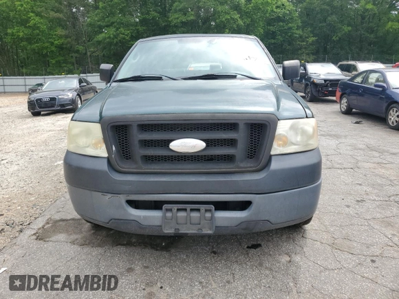 2007 Ford F-150 XL with VIN 1FTRF12W97KA93970, listed as a Copart auction lot 54404435 with 185,017 mi miles and Salvage title. Bid and sale history available at DreamBid. Image 5.