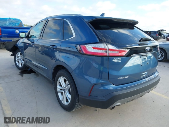 2019 Ford Edge SEL with VIN 2FMPK3J95KBC01252, listed as a IAAI auction lot 42004080 with 32,642 mi miles and . Bid and sale history available at DreamBid. Image 3.