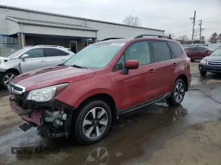 2018 Subaru Forester Premium with VIN JF2SJAGC4JH602593, listed as a Copart auction lot 52462025 with 174,497 mi miles and Salvage Title. Bid and sale history available at carsss.com. Image 1.