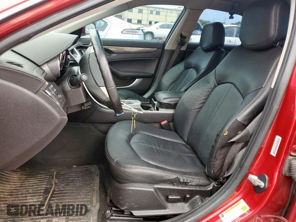 2012 Cadillac CTS with VIN 1G6DC5E51C0147123, listed as a Copart auction lot 60231965 with 133,652 mi miles and Salvage title. Bid and sale history available at DreamBid. Image 7.