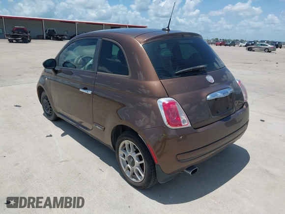 2012 FIAT 500 Pop with VIN 3C3CFFAR8CT304152, listed as a IAAI auction lot 42370922 with 133,721 mi miles and . Bid and sale history available at DreamBid. Image 3.