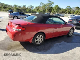 2001 Toyota Solara SE with VIN 2T1FF22P81C444362, listed as a Copart auction lot 82091604 with 205,145 mi miles and Non Repairable. Bid and sale history available at DreamBid. Image 3.