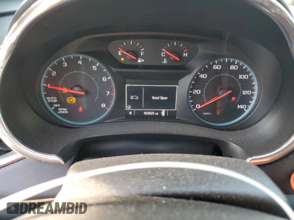 2016 Chevrolet Malibu LT with VIN 1G1ZE5ST1GF344160, listed as a Copart auction lot 53835345 with 193,925 mi miles and Salvage Title. Bid and sale history available at DreamBid. Image 9.