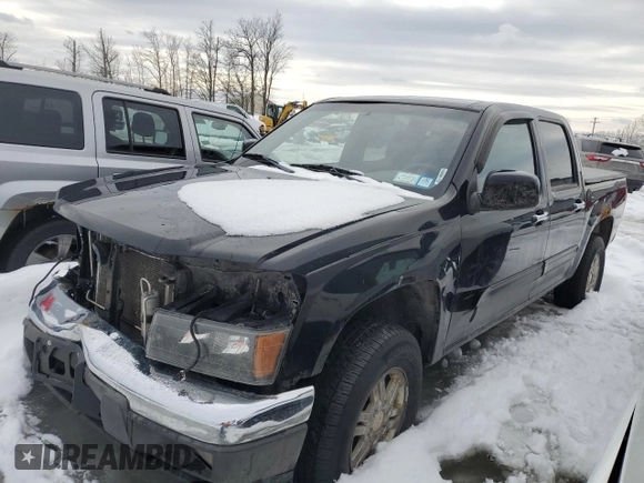 2011 GMC Canyon SLE1 with VIN 1GTH6MFE1B8124553, listed as a Copart auction lot 46122415 with 176,763 mi miles and Salvage title. Bid and sale history available at DreamBid. Image 1.