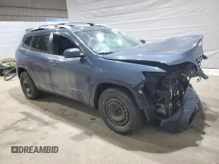 2020 Jeep Cherokee Limited with VIN 1C4PJMDN6LD539261, listed as a Copart auction lot 52587635 with Not provided miles and Salvage title. Bid and sale history available at DreamBid. Image 4.
