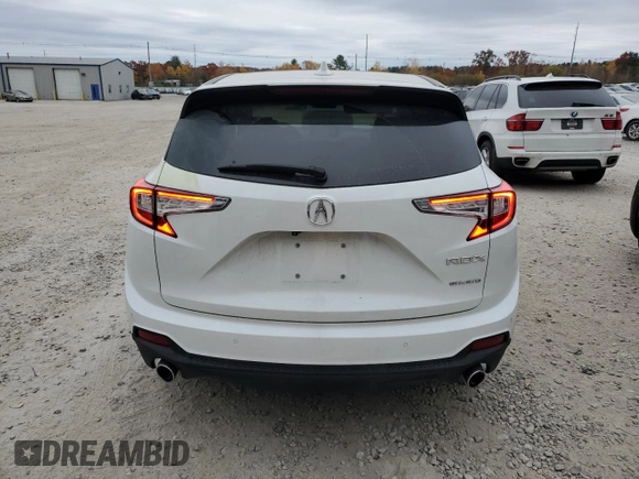 2021 Acura RDX w/Advance Package with VIN 5J8TC2H76ML026061, listed as a Copart auction lot 78014484 with 49,919 mi miles and Salvage Title. Bid and sale history available at carsss.com. Image 6.