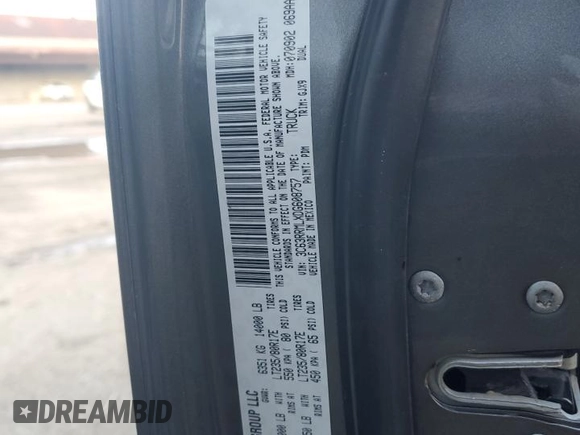 2013 Ram 3500 Laramie with VIN 3C63RRMLXDG608757, listed as a Copart auction lot 87362024 with 0 mi miles and Salvage Title. Bid and sale history available at carsss.com. Image 13.