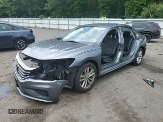 2020 Volkswagen Passat SE with VIN 1VWSA7A34LC021327, listed as a Copart auction lot 61075545 with 39,445 mi miles and Salvage title. Bid and sale history available at DreamBid. Image 1.