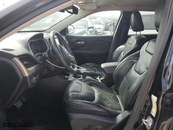 2017 Jeep Cherokee Limited with VIN 1C4PJMDB9HW515232, listed as a Copart auction lot 47668885 with 158,949 mi miles and Salvage Title. Bid and sale history available at carsss.com. Image 7.