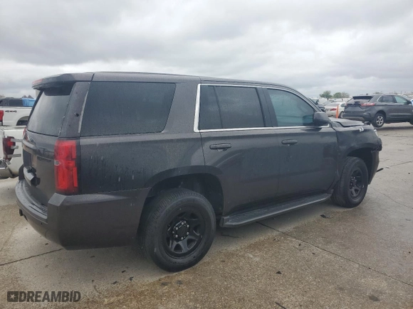 2017 Chevrolet Tahoe Commercial with VIN 1GNLCDECXHR159654, listed as a Copart auction lot 49086555 with 116,267 mi miles and Salvage Title. Bid and sale history available at carsss.com. Image 3.