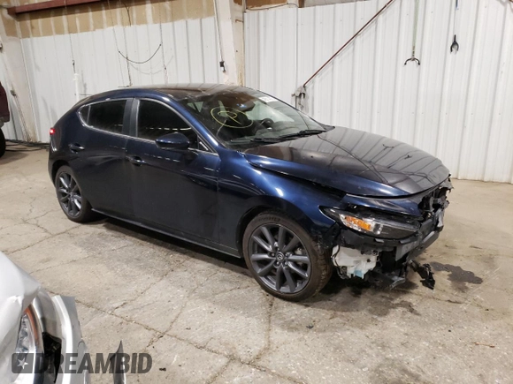 2020 Mazda Mazda3 Hatchback with VIN JM1BPALM2L1158704, listed as a Copart auction lot 46314675 with 79,588 mi miles and Salvage Title. Bid and sale history available at carsss.com. Image 4.