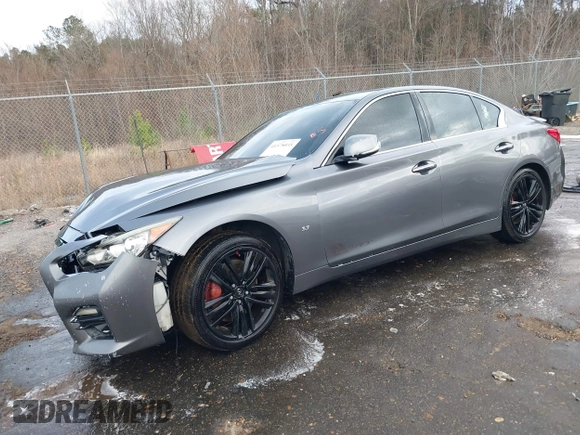 2015 Infiniti Q50 with VIN JN1BV7AP6FM336383, listed as a IAAI auction lot 41578035 with 109,591 mi miles and . Bid and sale history available at DreamBid. Image 19.