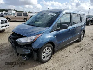 2022 Ford Transit Connect XLT with VIN NM0GS9F29N1534649, listed as a Copart auction lot 36236363 with 1,360 mi miles and . Bid and sale history available at DreamBid. Image 1.