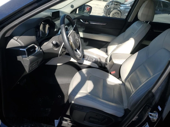 2018 Mazda CX-5 Grand Touring with VIN JM3KFADM4J1341740, listed as a Copart auction lot 46805955 with 99,114 mi miles and Salvage Title. Bid and sale history available at DreamBid. Image 7.