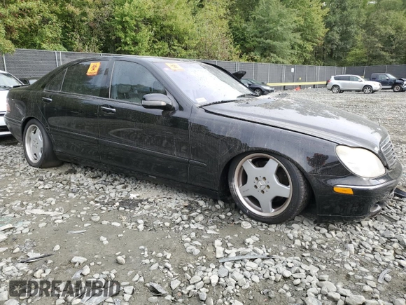 2000 Mercedes-Benz S-Class with VIN WDBNG75J2YA027054, listed as a Copart auction lot 71726724 with 0 mi miles and Salvage Title. Bid and sale history available at carsss.com. Image 4.