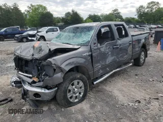 2012 Ford F-150 XL with VIN 1FTFW1EF3CFC92031, listed as a Copart auction lot 57265765 with 173,000 mi miles and Salvage title. Bid and sale history available at DreamBid. Image 1.