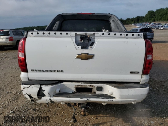 2007 Chevrolet Avalanche LT w/3LT with VIN 3GNFK12367G179644, listed as a Copart auction lot 74242974 with Not Provided miles and Non Repairable. Bid and sale history available at carsss.com. Image 6.