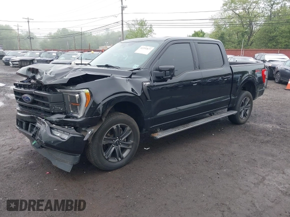 2023 Ford F-150 XL with VIN 1FTFW1E81PFB44726, listed as a IAAI auction lot 42251877 with 44,319 mi miles and . Bid and sale history available at DreamBid. Image 18.