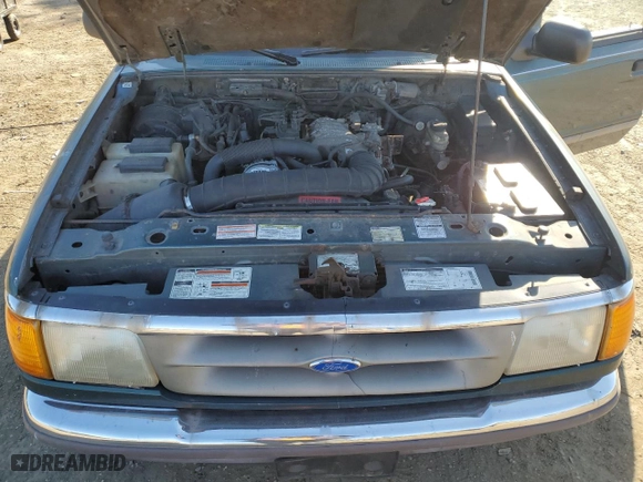 1995 Ford Ranger Splash with VIN 1FTCR10U4STA53815, listed as a Copart auction lot 75315324 with 194,084 mi miles and Salvage Title. Bid and sale history available at carsss.com. Image 12.