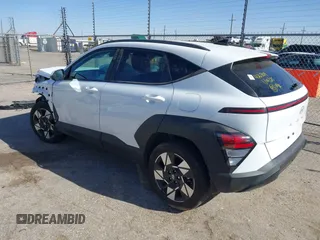 2024 Hyundai Kona SEL with VIN KM8HC3AB5RU143863, listed as a IAAI auction lot 41413492 with 15,841 mi miles. Bid and sale history available at carsss.com. Image 3.